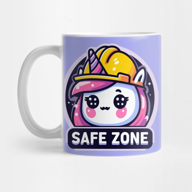 Kawaii unicorn safe zone by TomFrontierArt